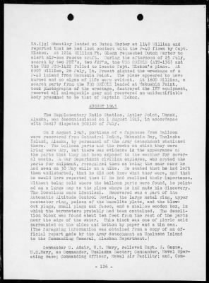 NOB, DUTCH HARBOR, ALASKA > War Diary, 9/10/41 to 12/31/45