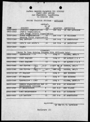 Thumbnail for VPB-200 > War History, VB 200, 4/1/44 to 10/1/44 & VPB 200, 10/1/44 to 9/2/45