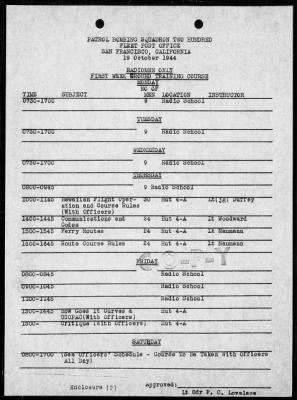 Thumbnail for VPB-200 > War History, VB 200, 4/1/44 to 10/1/44 & VPB 200, 10/1/44 to 9/2/45