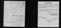 WW I Draft Registration