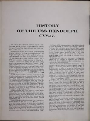 Thumbnail for USS Randolph (CVS-15) > 1962