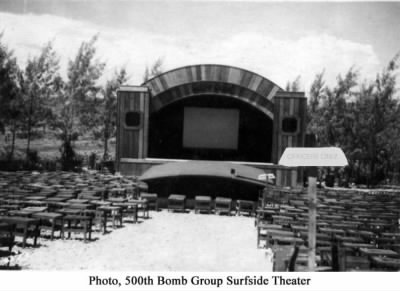 Thumbnail for 882nd Other > 500th Bomb Group Surfside Theater