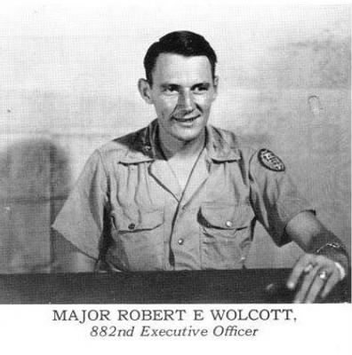 Thumbnail for 882nd Command > Major Wolcott - 882nd Executive Officer