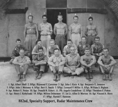 882nd Specialty Support > 882nd Radar Maintenance Crew