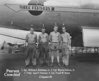 Thumbnail for 883rd Ground Crews > Z Square 49 - Three Feathers III