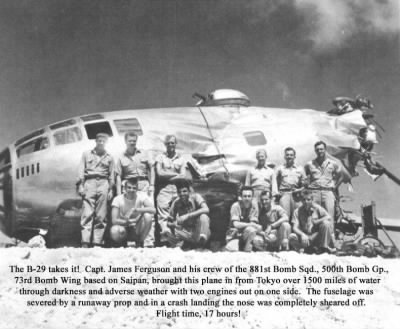 Thumbnail for 881st Other > Captain Ferguson & 881st Bomb Squadron