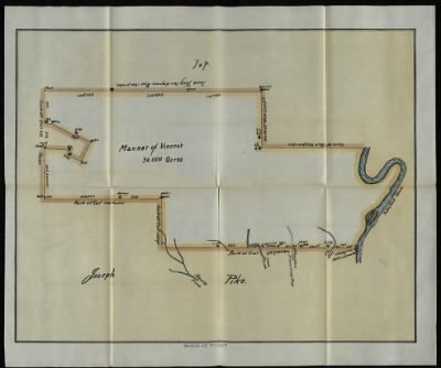 Draughts of the Proprietary Manors in the Province of Pennsylvania > ␀