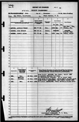 Trinity (AO-13) > 1939