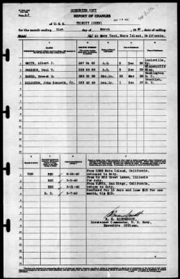 Trinity (AO-13) > 1940