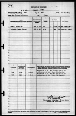 Trinity (AO-13) > 1940