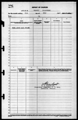 Trinity (AO-13) > 1940