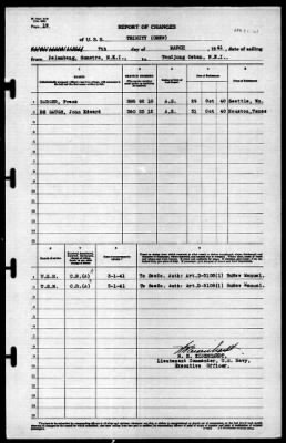 Trinity (AO-13) > 1941