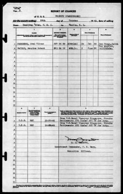 Trinity (AO-13) > 1941