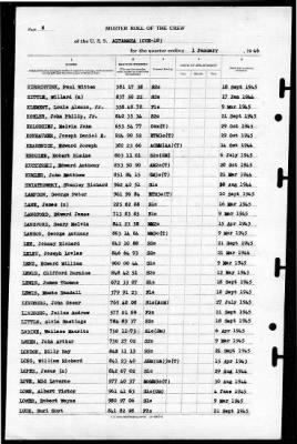 Altamaha (CVE-18) > 1946