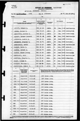 Altamaha (VS-11) > 1943