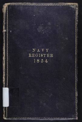 Thumbnail for Register of the Commissioned and Warrant Officers ([Blank]) > 1854