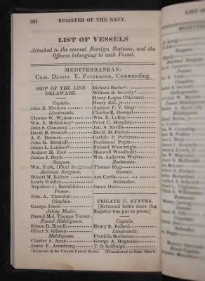 Register of the Commissioned and Warrant Officers ([Blank]) > 1835