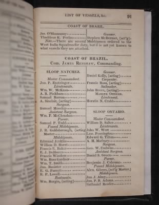 Register of the Commissioned and Warrant Officers ([Blank]) > 1835