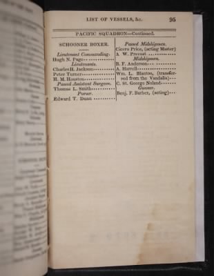 Thumbnail for Register of the Commissioned and Warrant Officers ([Blank]) > 1835