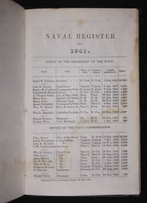 Thumbnail for Register of the Commissioned and Warrant Officers ([Blank]) > 1841