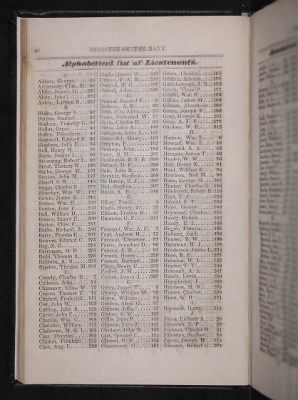 Thumbnail for Register of the Commissioned and Warrant Officers ([Blank]) > 1841