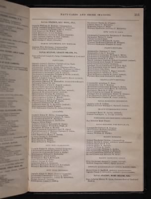 List and Station of the Commissioned and Warrant Officers ([Blank]) > 1906