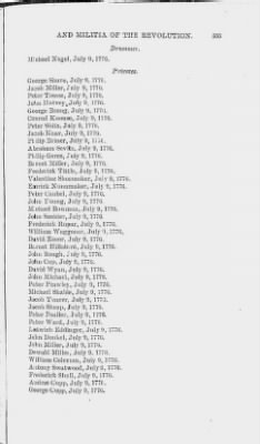 Volume XIV > Muster Rolls and Papers Relating to the Associators and Militia of the County of Northampton.