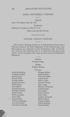 Volume XIV > Muster Rolls and Papers Relating to the Associators and Militia of the County of Northampton.