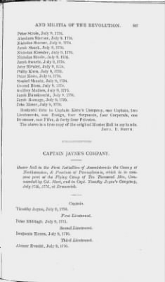 Thumbnail for Volume XIV > Muster Rolls and Papers Relating to the Associators and Militia of the County of Northampton.