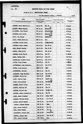 Pennsylvania (BB 38) > 1945