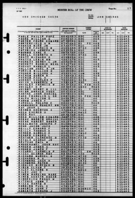 Thumbnail for Chicago (CA-136) > 1945