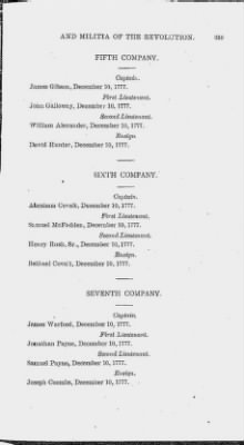 Volume XIV > Muster Rolls and Papers Relating to the Associators and Militia of the County of Bedford.