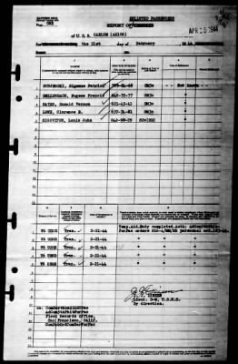 Caelum (AK-106) > 1944