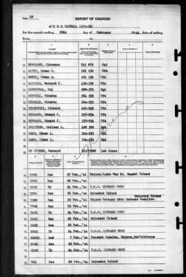 Cambria (APA 36) > 1944