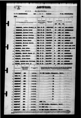 Saratoga (CV-3) > 1944