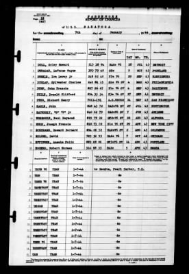 Thumbnail for Saratoga (CV-3) > 1944