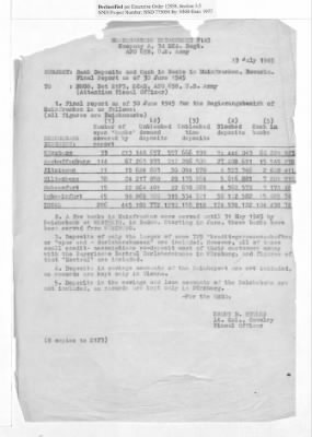 Thumbnail for Balance Sheets of Land Control Banks, n.d.; 1944-1946