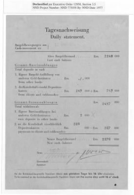 Balance Sheets of Land Control Banks, n.d.; 1944-1946