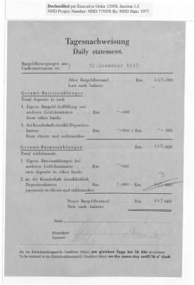 Thumbnail for Balance Sheets of Land Control Banks, n.d.; 1944-1946