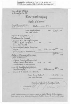 Thumbnail for Balance Sheets of Land Control Banks, n.d.; 1944-1946