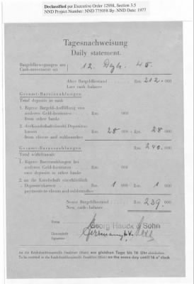 Thumbnail for Balance Sheets of Land Control Banks, n.d.; 1944-1946