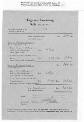 Thumbnail for Balance Sheets of Land Control Banks, n.d.; 1944-1946