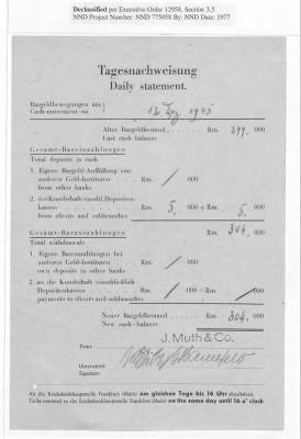 Thumbnail for Balance Sheets of Land Control Banks, n.d.; 1944-1946