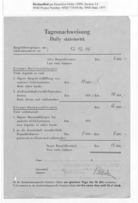 Balance Sheets of Land Control Banks, n.d.; 1944-1946