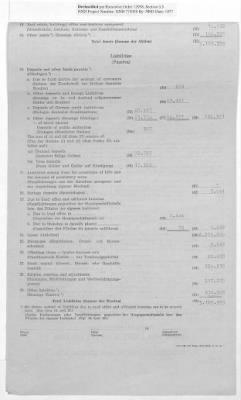 Thumbnail for American Zone: Interim Balance Sheets for Banks, September 1947