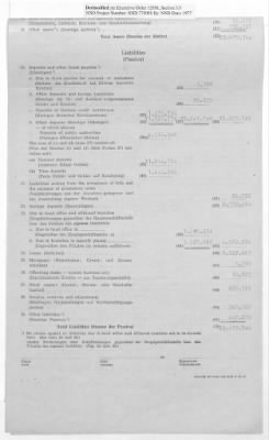 Thumbnail for American Zone: Interim Balance Sheets for Banks, September 1947