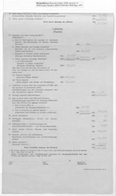 Thumbnail for American Zone: Interim Balance Sheets for Banks, September 1947