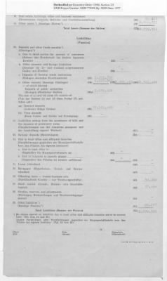 Thumbnail for American Zone: Interim Balance Sheets for Banks, September 1947