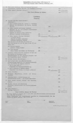 Thumbnail for American Zone: Interim Balance Sheets for Banks, September 1947