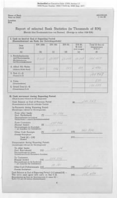 American Zone: Report of Selected Bank Statistics, March 1946